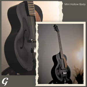 Genta Guitar Mini Hollow Body