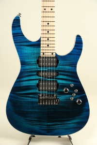 TOM ANDERSON Angel Deep Bora to Transparent Blue Burst with Binding Matching Back