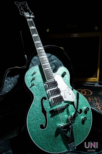 Gretsch G6136T Kenny Falcon II with String-Thru Bigsby Early Summer Green Sparkle / 2023