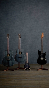 NAGI GUITARS kuro Family