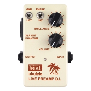 TRIAL ukulele LIVE PREAMP D.I.