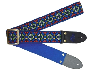 Elara Straps Stained Glass Blue/Red Ultrasuede