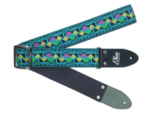 Elara Straps Maze Dice Turquoise Ultrasuede