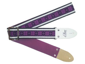 Elara Straps Silent Poinsettia Grape Ultrasuede