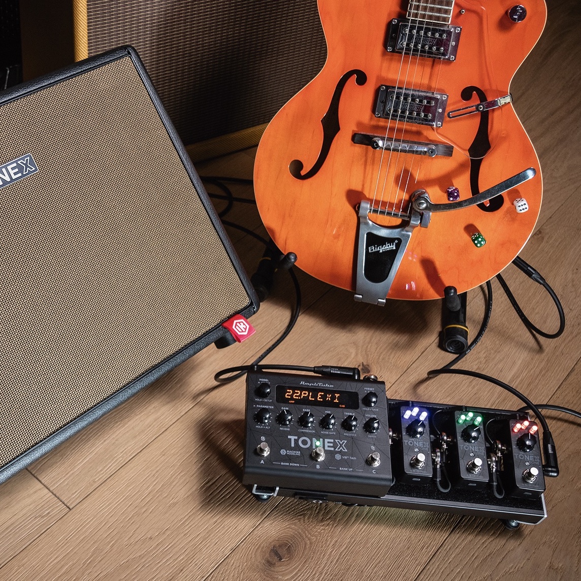 TONEXで世界中のアンプ／歪みエフェクターの名機を足元でかんたんセットアップ by IK Multimedia