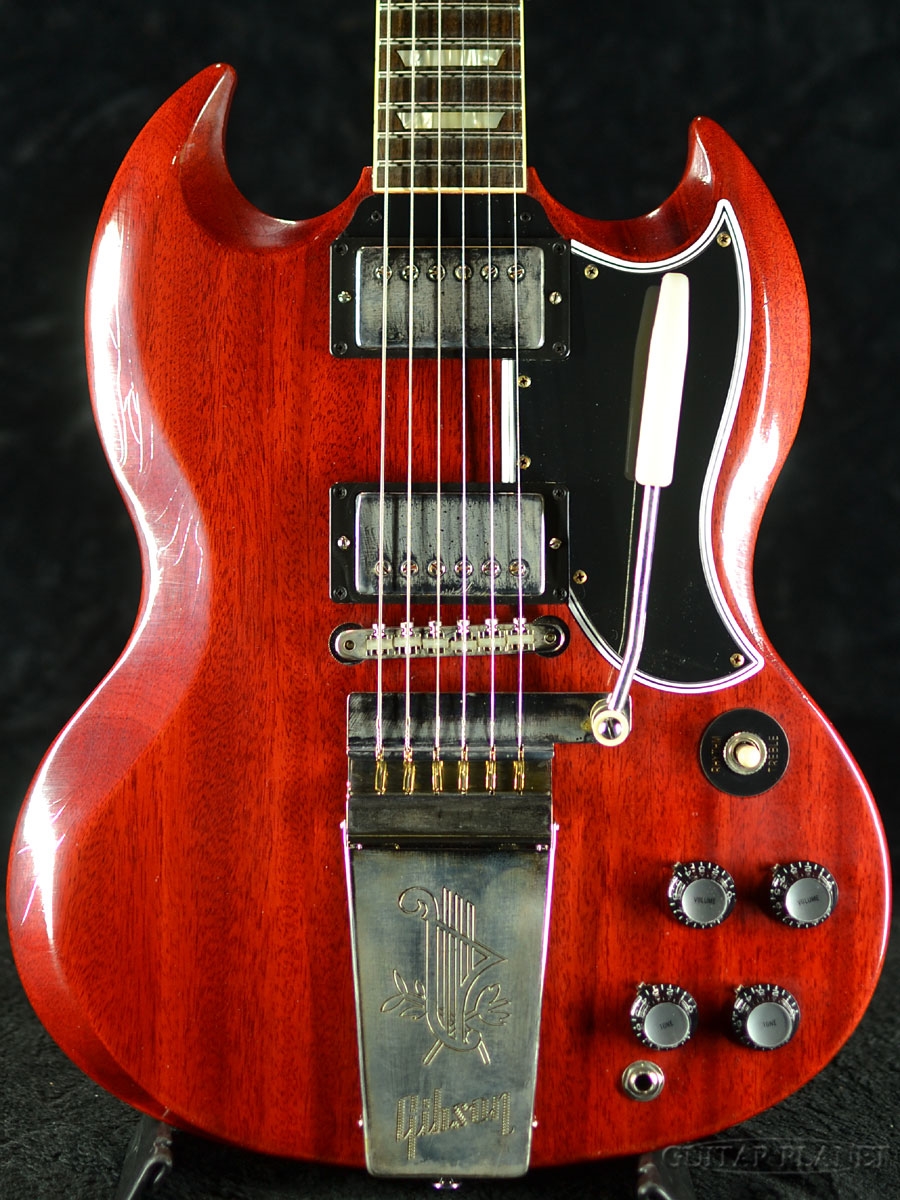 Gibson Custom Shop ~Murphy Lab~ 1964 SG Standard With Maestro Vibrola Cherry Red Ultra Light Aged -2021USED!!【3.27kg】
