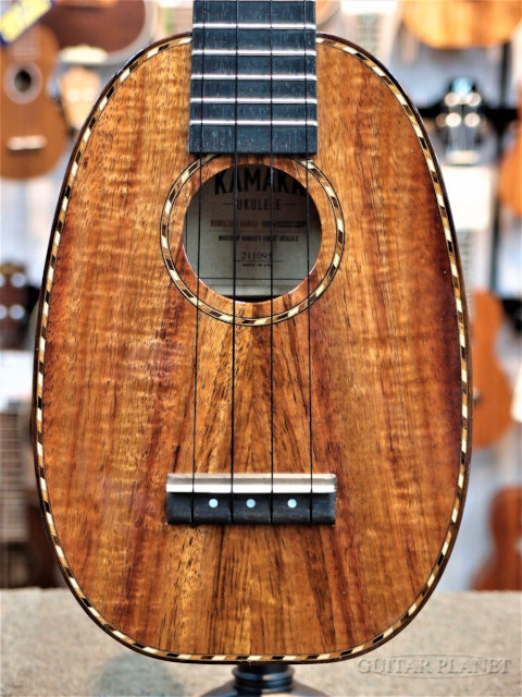 Kamaka HP-1LD Pineapple Long Neck Deluxe #211095 【パイナップル/ロングネック】【デラックス】