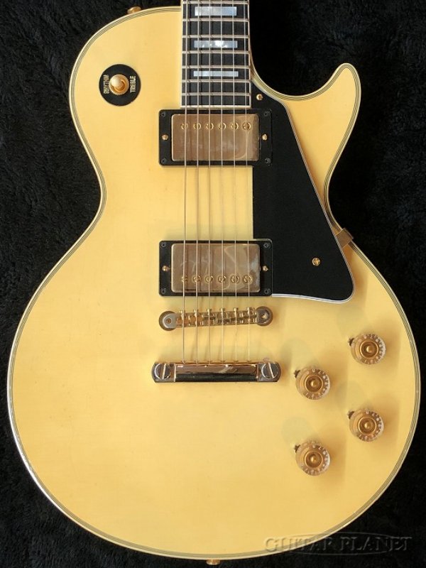 Gibson Custom Shop ~Japan Limited Run~ Murphy Lab 1974 Les Paul Custom Heavy Antique White Light Aged -2022USED!!【4.39kg】