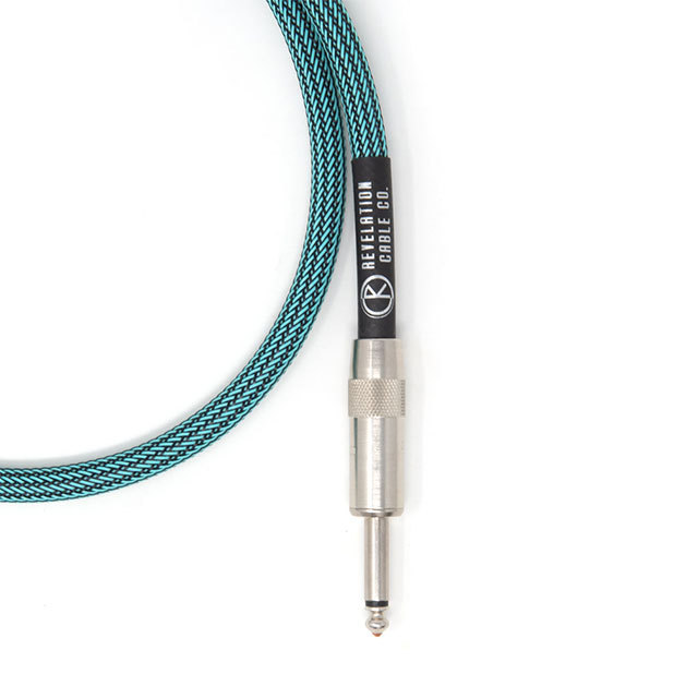 Revelation Cable Turquoise Tweed Speaker Cable (13AWG ) / 3ft (約0.9m) SS