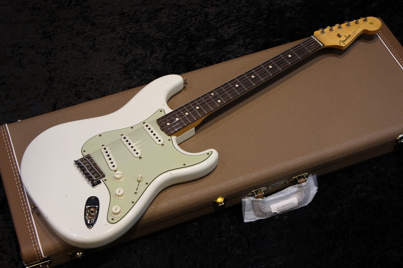 Fender Custom Shop Limited 62/63 Stratocaster Journeyman Relic Aged Olympic White