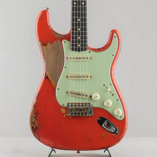 Fender Custom Shop MBS 61 Stratocaster Heavy Relic Built by Dale Wilson/Fiesta Red/3-Color Sunburst 2021