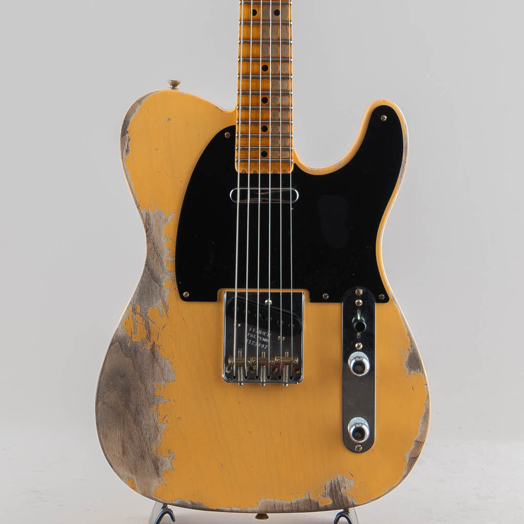 Fender Custom Shop Fender Custom Shop 2022 Custom Collection 1952 Telecaster Heavy Relic/Aged Nocaster Blonde