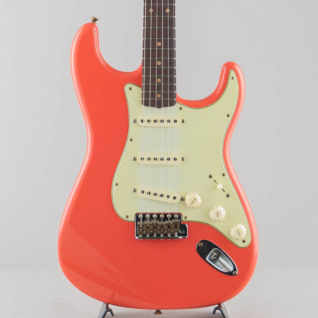 Fender Custom Shop Fender Custom Shop Limited 1959 Stratocaster Journeyman Relic/Super Faded Aged Fiesta Red