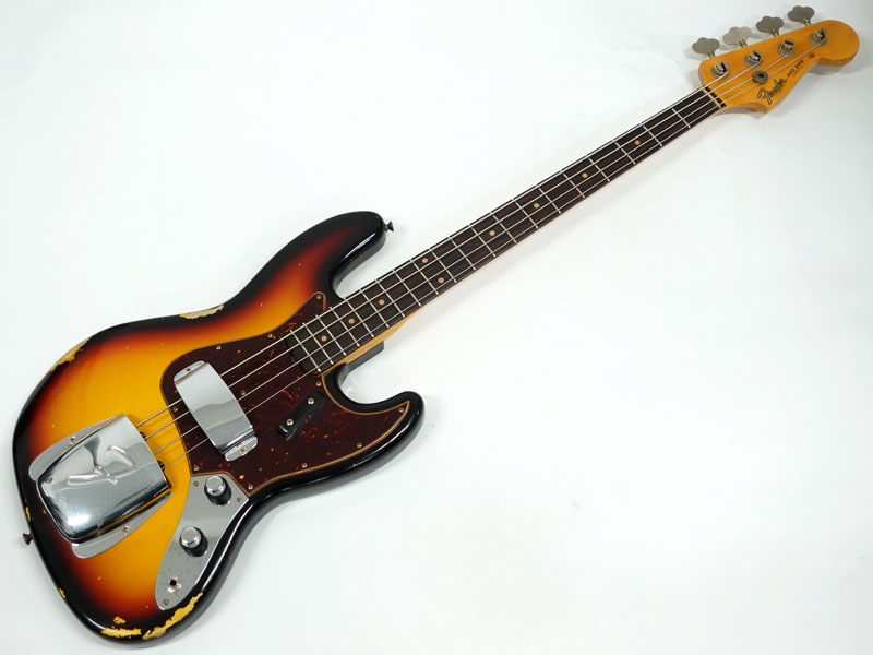 Fender Custom Shop Limited 1960 Jazz Bass Relic / 3-Tone Sunburst 