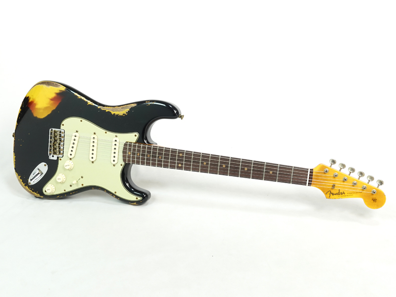 Fender Custom Shop Limited Edition 1962 Stratocaster Heavy Relic / Aged Black Over 3TS【サウンドメッセ特価】