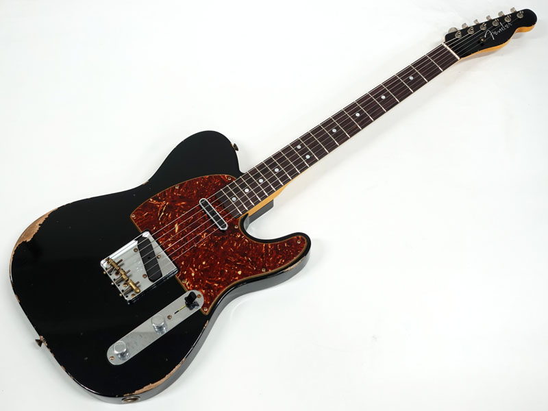 Fender Custom Shop Limited 1964 Telecaster Relic / Aged Black Matching Head