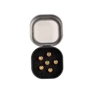MARTIN LUXE BY MARTIN® Bridge Pins (Gold With Pearl)